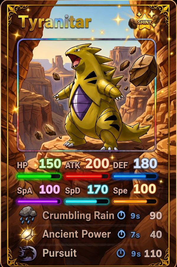 Tyranitar shiny