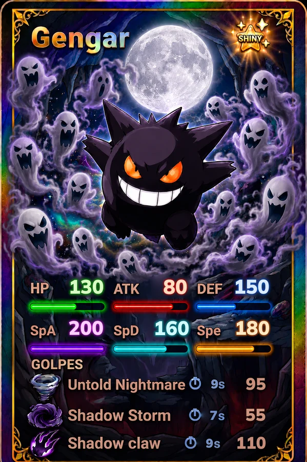 Gengar shiny